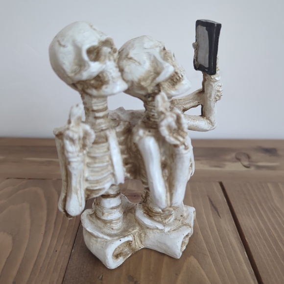 Skeleton Couple Selfie Decor - Picture 2 of 5